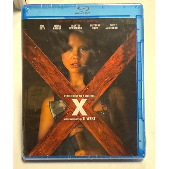 X (2022) (Blu-ray +DVD + Digital) - Picture 1 of 5